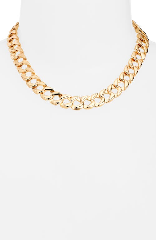 Shop Roxanne Assoulin The Babe Chain Necklace In Gold