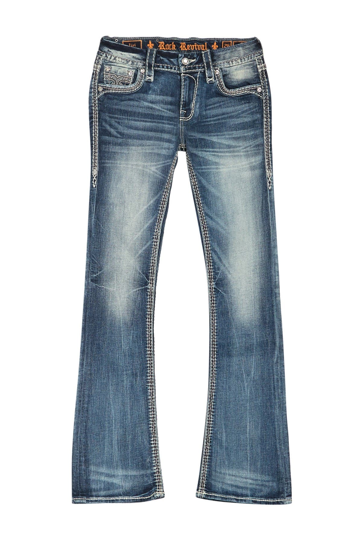 Rock Revival Mid Rise Bootcut Jeans Nordstrom Rack