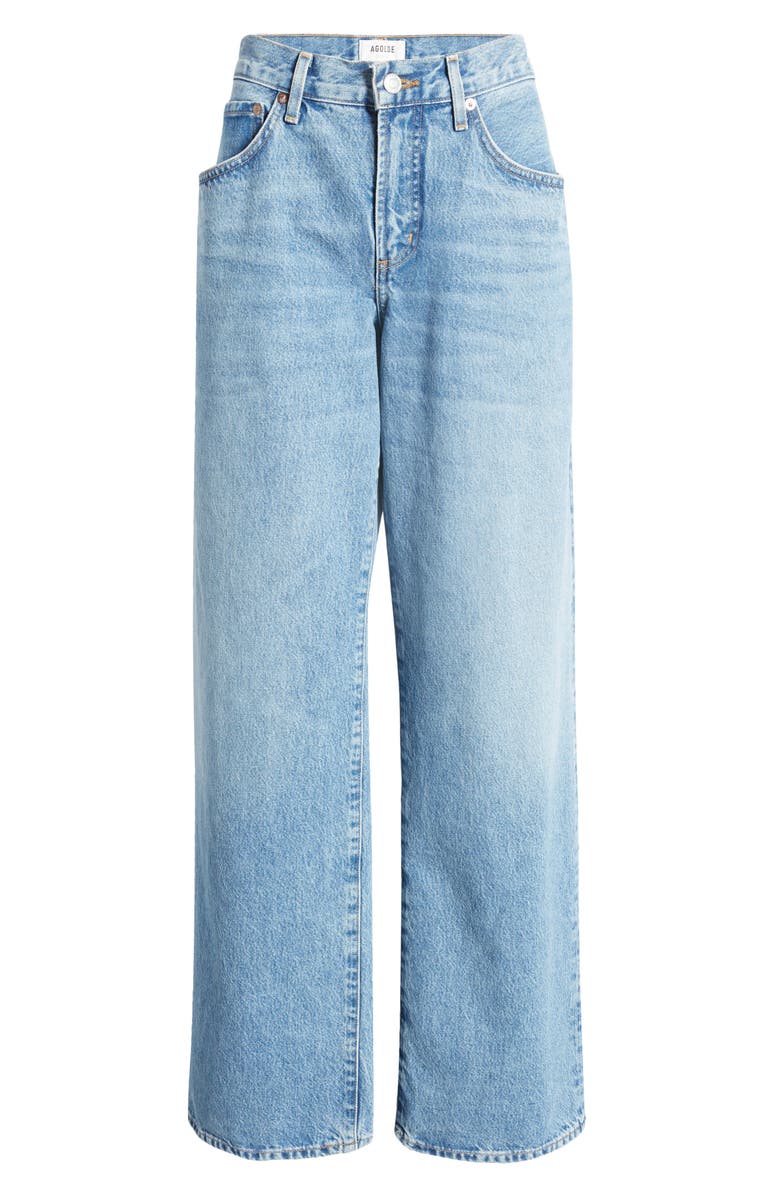 AGOLDE Fusion Low Rise Loose Straight Leg Organic Cotton Jeans | Nordstrom