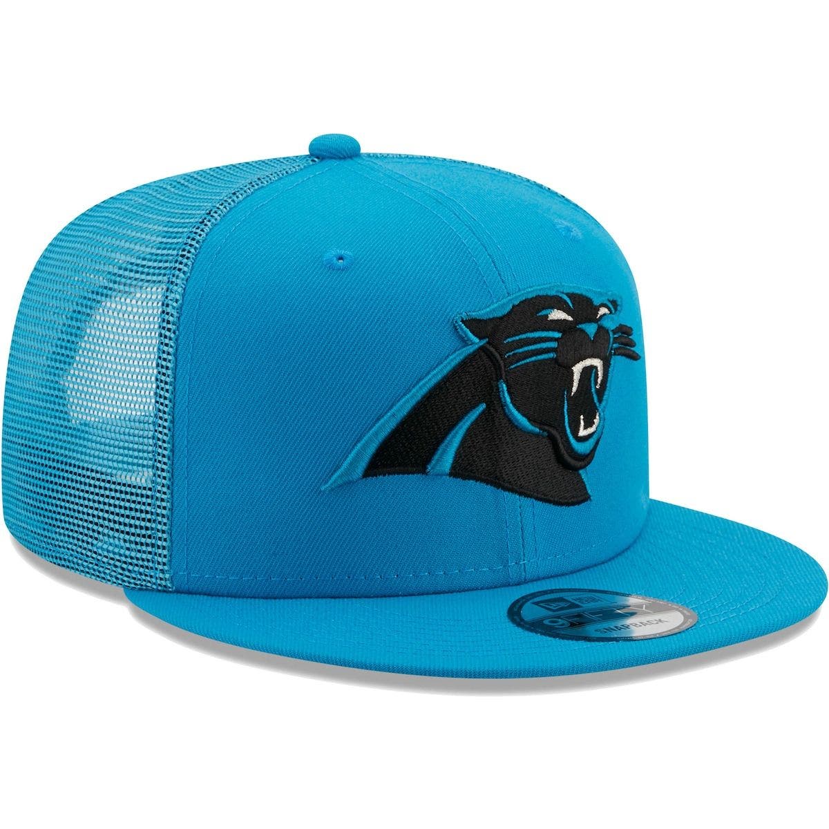 New Era Men's New Era Blue Carolina Panthers Classic Trucker 9FIFTY ...