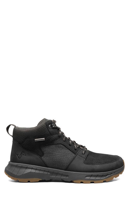 Shop Forsake Wild Sky Waterproof Mid Hiking Sneaker In Black