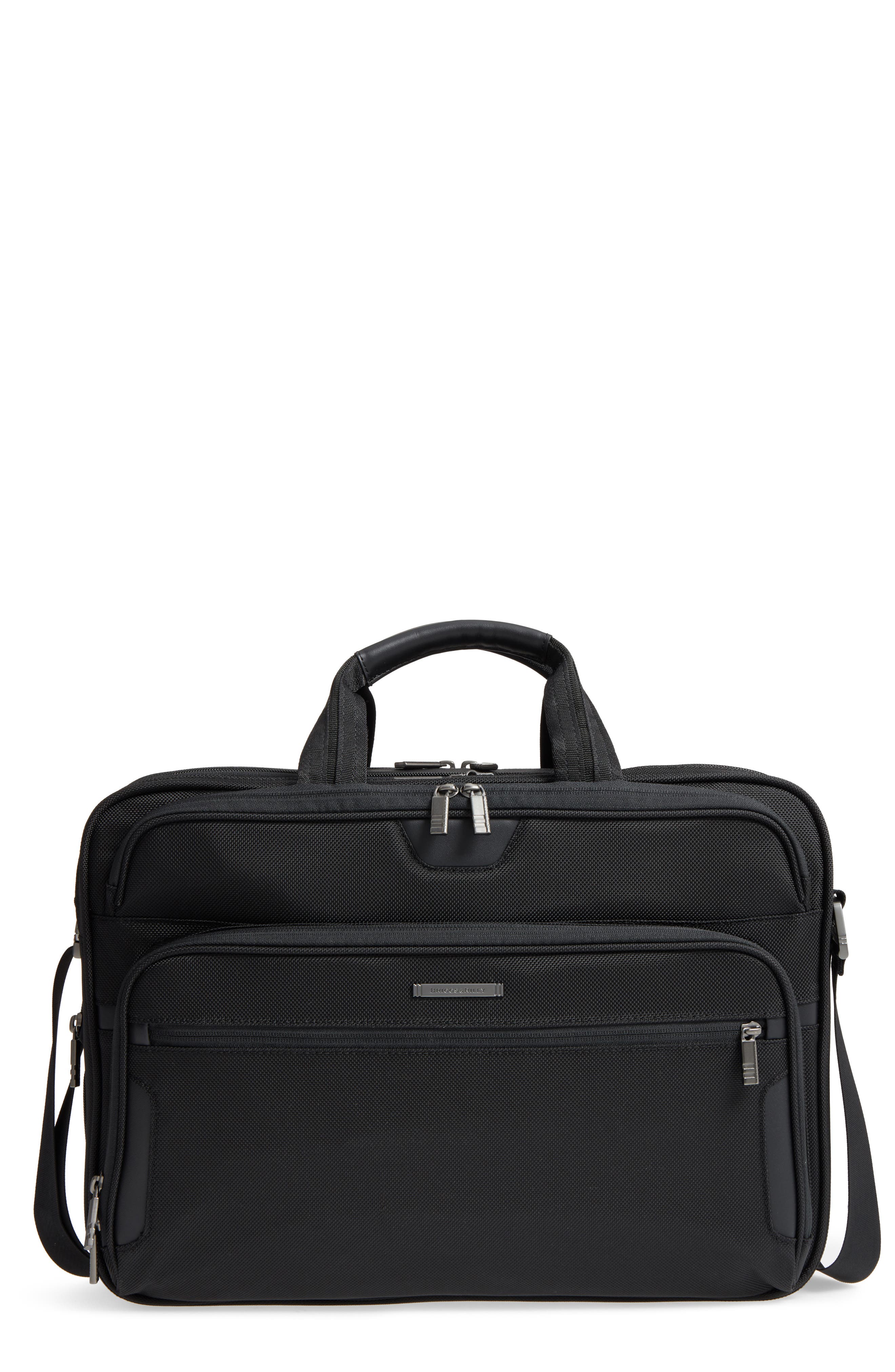 Briggs & Riley 'Large' Ballistic Nylon Expandable Briefcase Nordstrom
