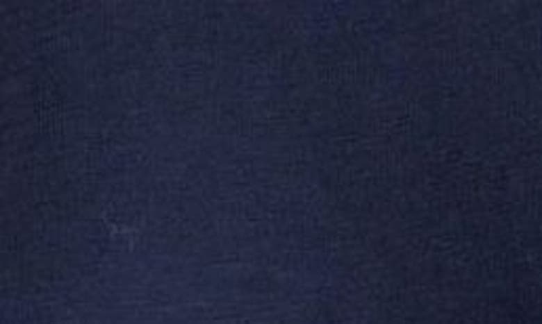 Shop Caslon Drawstring Waist Organic Cotton T-shirt Dress In Navy Blazer