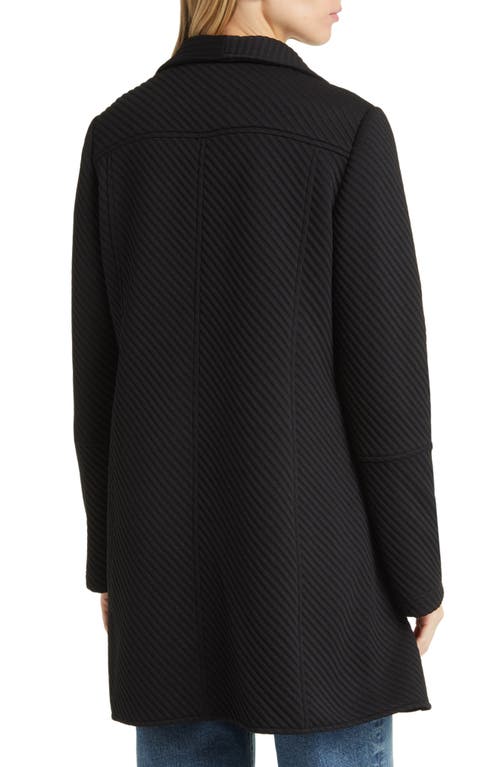 SAM EDELMAN SAM EDELMAN DRAPE FRONT RIB JACKET 