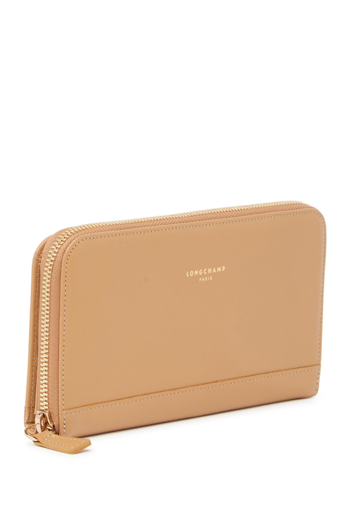 LONGCHAMP | Leather Zip Around Wallet | Nordstrom Rack