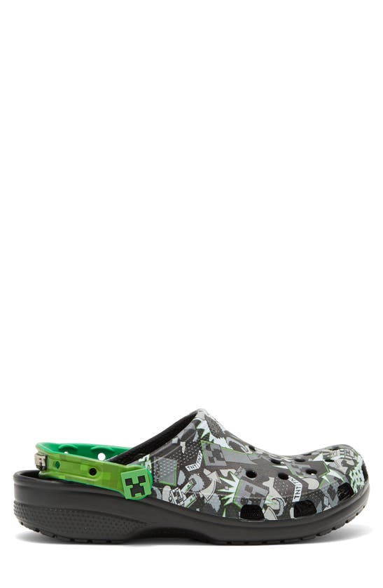 Crocs X Minecraft® Classic Clog In Green Multi