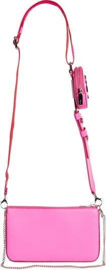 Christian Louboutin  Loubila hybrid pouch light pink crossbody