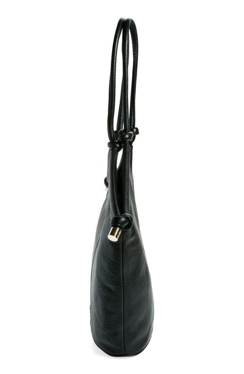Shop Vince Camuto Arjay Leather Tote In Black