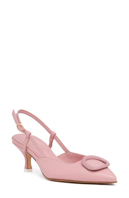 BEAUTIISOLES Amber Slingback Pointed Toe Pump in Pink