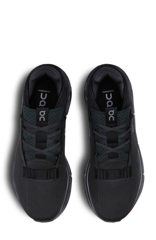 On Cloudnova 2 Training Sneaker In All Black