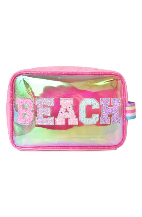 Kids' Beach Glitter Pouch