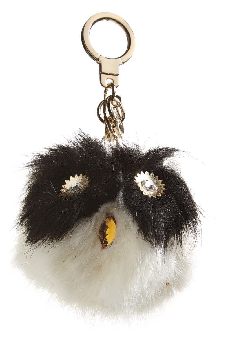 kate spade new york 'pom pom owl' bag charm | Nordstrom