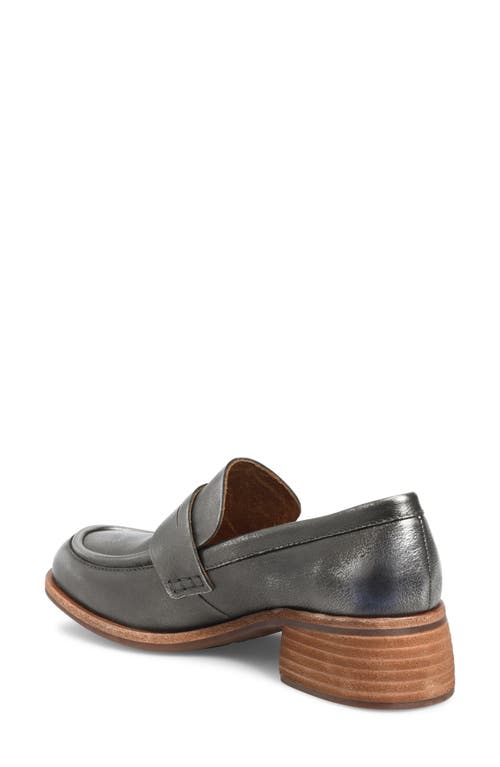 Shop Kork-ease ® Keegan Penny Loafer Pump In Antique Metallic