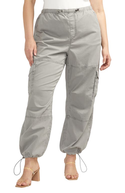 Silver Jeans Co. Parachute Cargo Pants in Cement at Nordstrom, Size 2X X 29