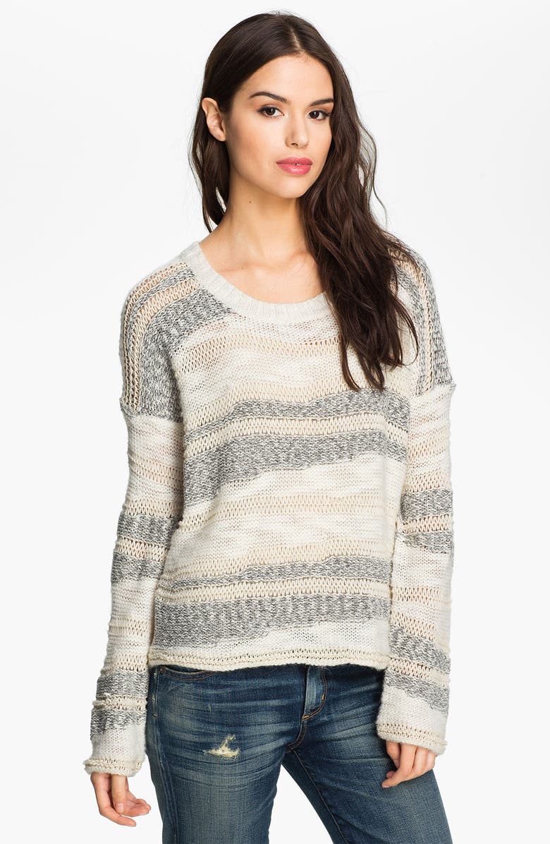 Ella Moss 'Simona' Streaky Stripe Sweater | Nordstrom