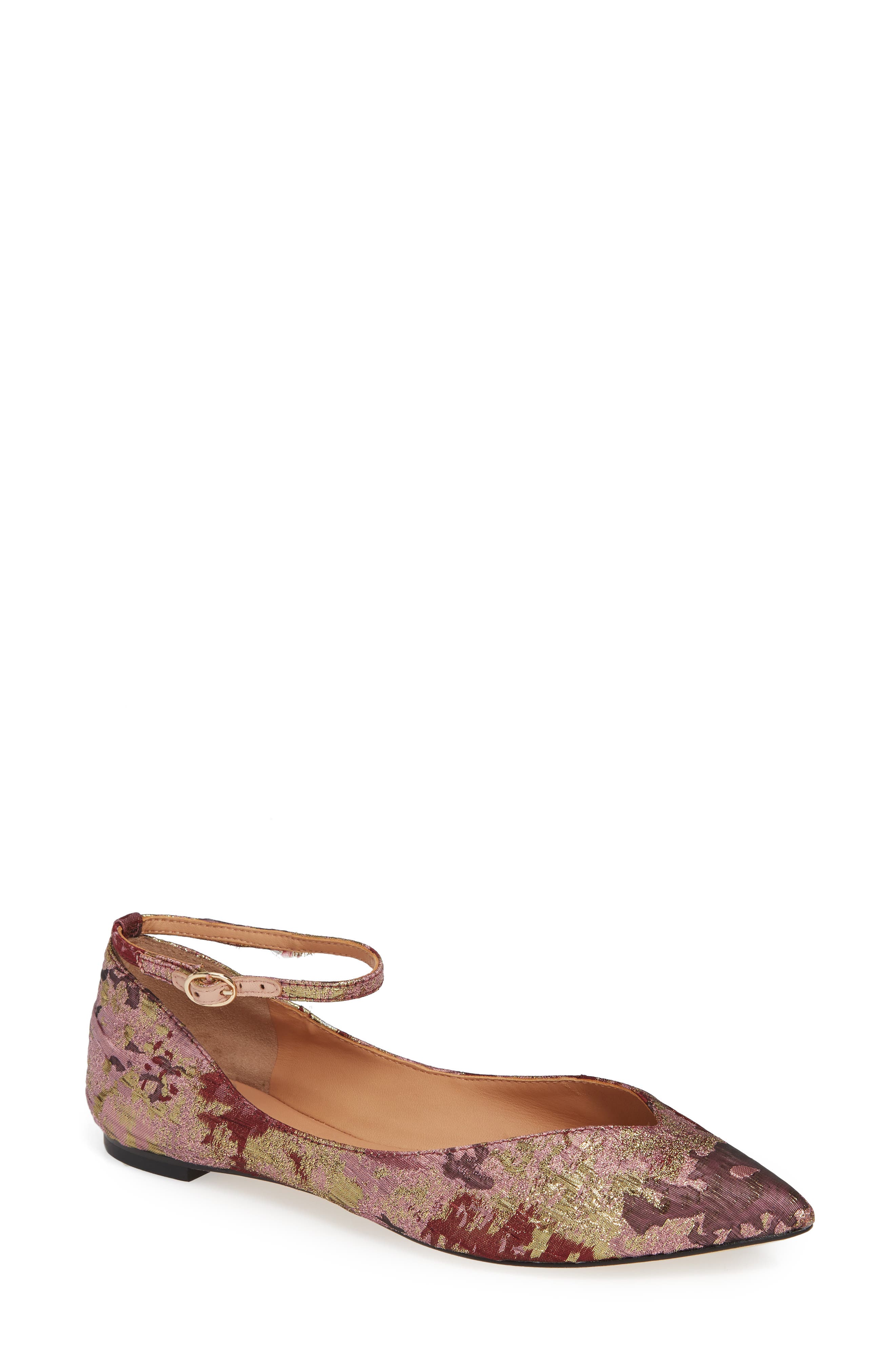 Sigerson Morrison Mary Jane Flat - Pink