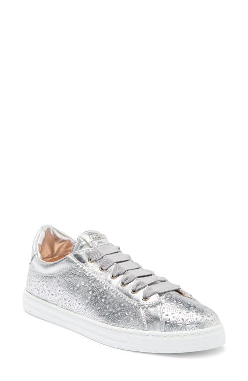AGL Sade Spring Sneaker Silver-White at Nordstrom,