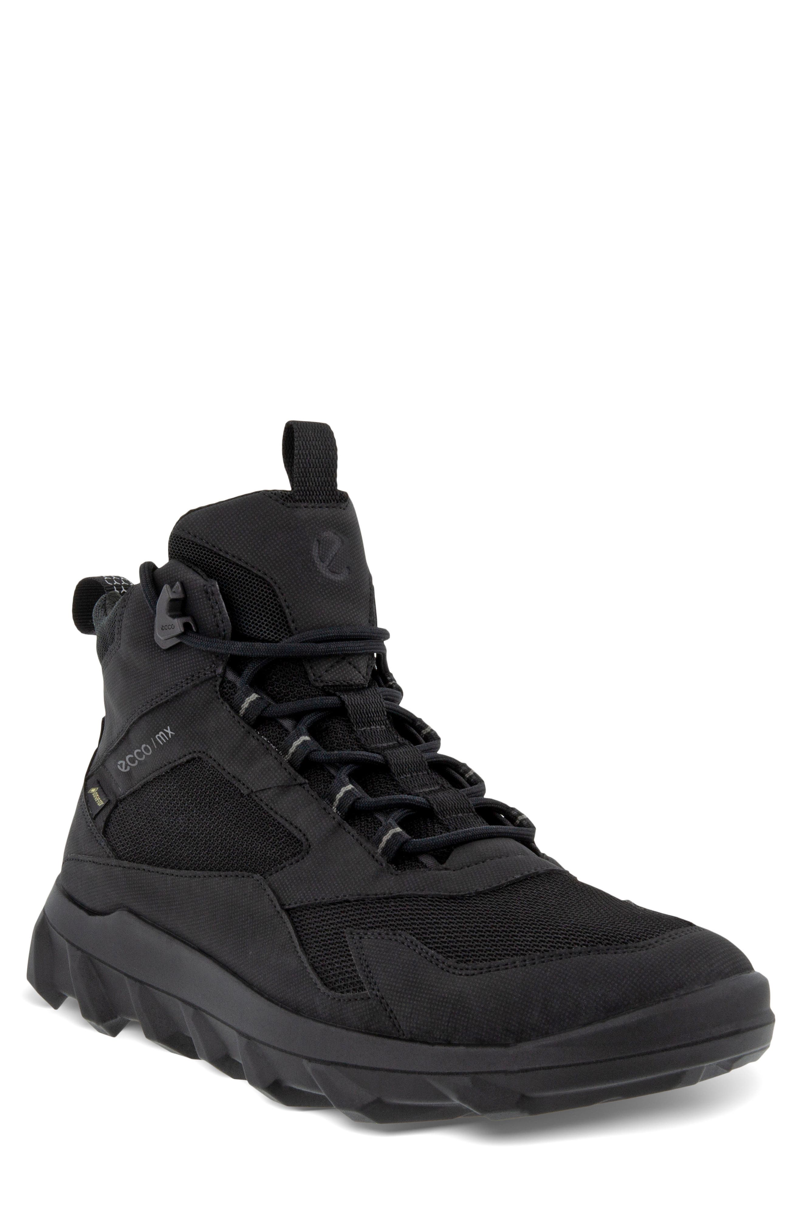 UPC 194890197510 product image for ECCO MX Gore-Tex(R) Waterproof Hiking Boot in Black/Black at Nordstrom, Size 13- | upcitemdb.com