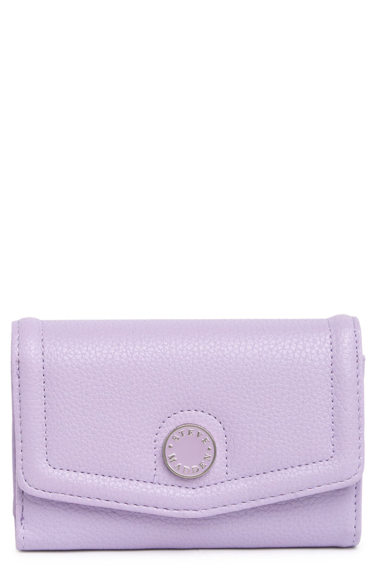 steve madden purple wallet