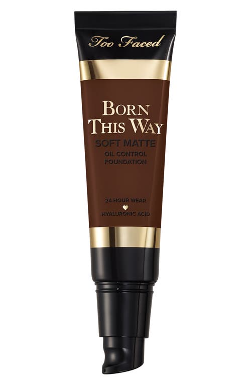 Shop Too Faced Born This Way Soft Matte Oil Control Foundation In Ganache