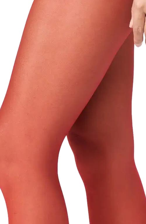 Shop Stems Avery Microfiber Tights In Red