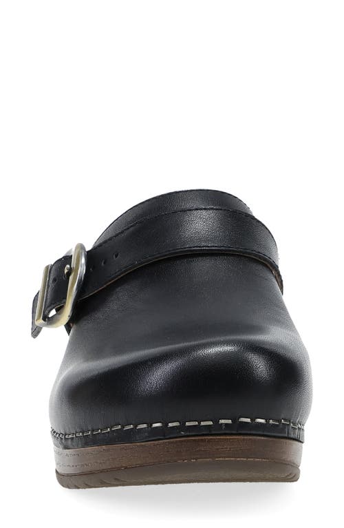 Dansko Baylor Platform Mule In Black