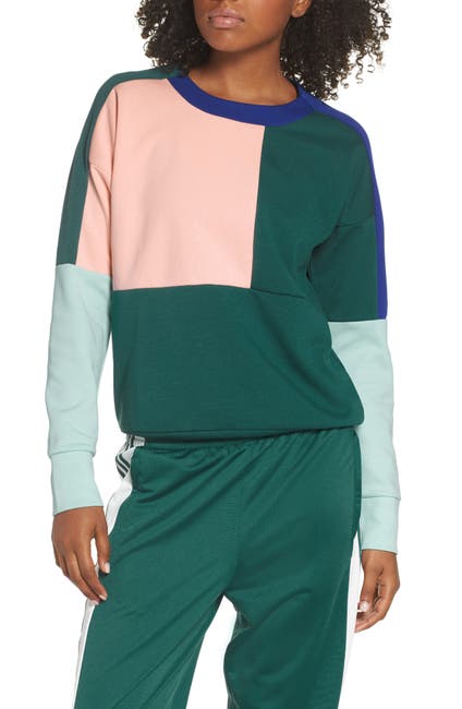 adidas | ID Glory Colorblock Crewneck Sweatshirt | Nordstrom Rack