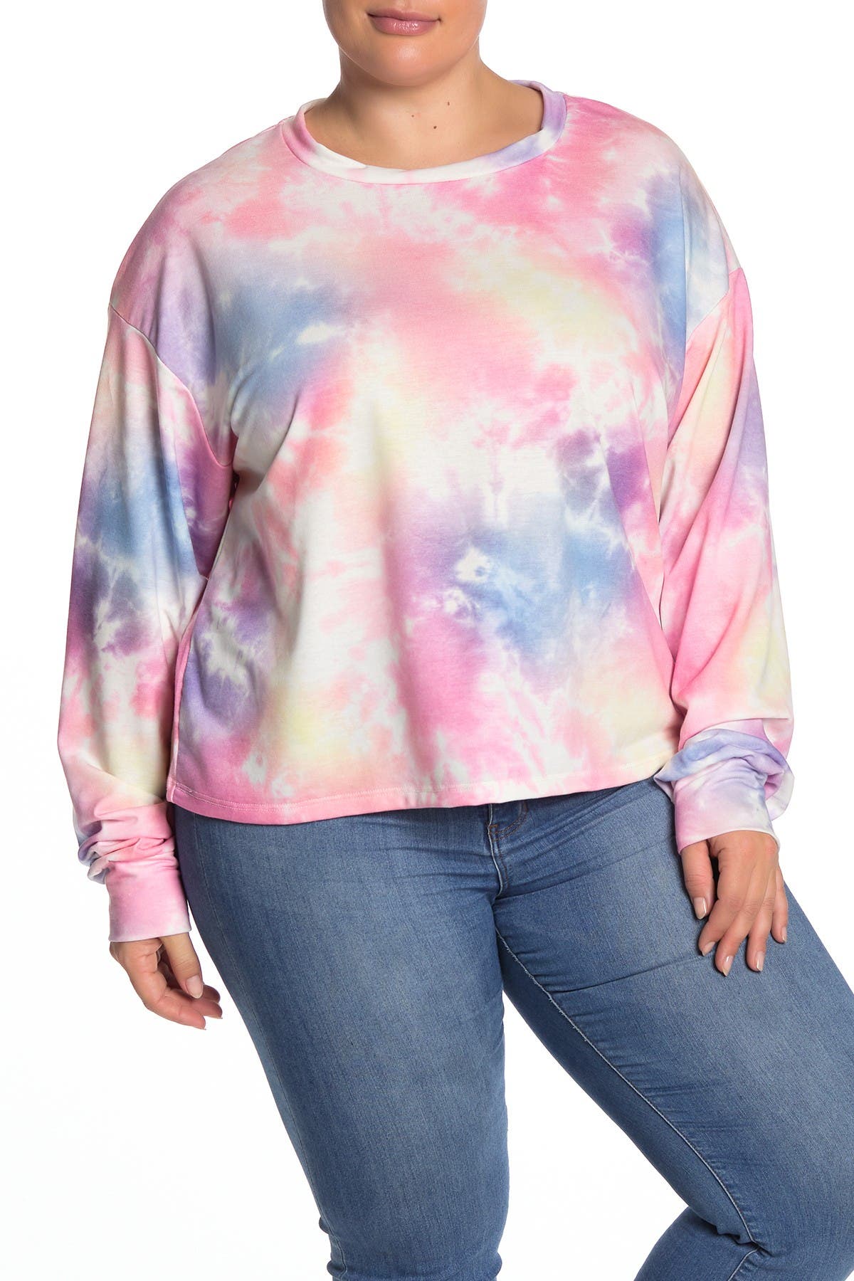 tie dye sweatshirt nordstrom rack