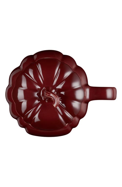 Le Creuset Pumpkin Mug & Lid In Rhone