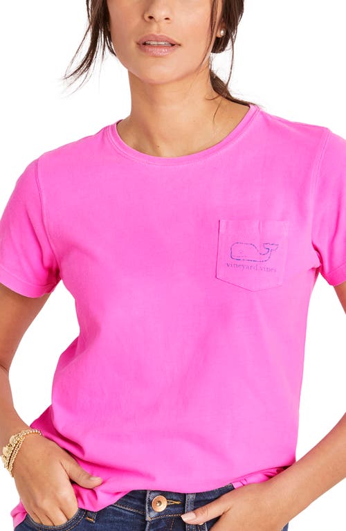 vineyard vines Whale Pocket Graphic Tee in Neon Confetti