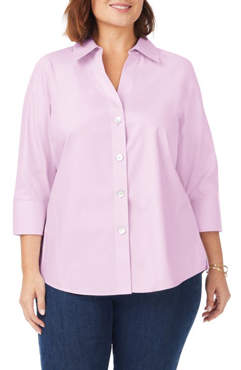 Women's Purple Button Up Tops | Nordstrom