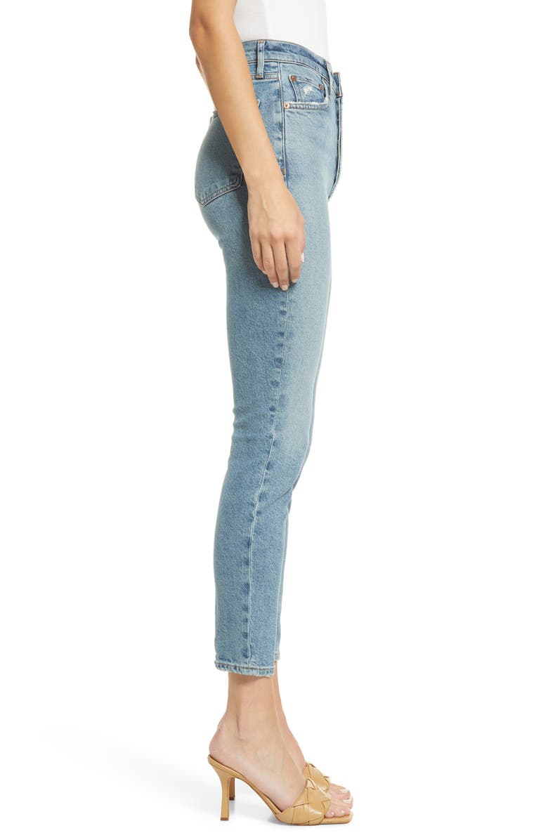 AGOLDE Nico High Rise Skinny Jeans Shoreline Wash Size 28