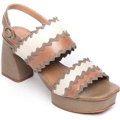 Bernardo Remi Platform Sandal- Beige