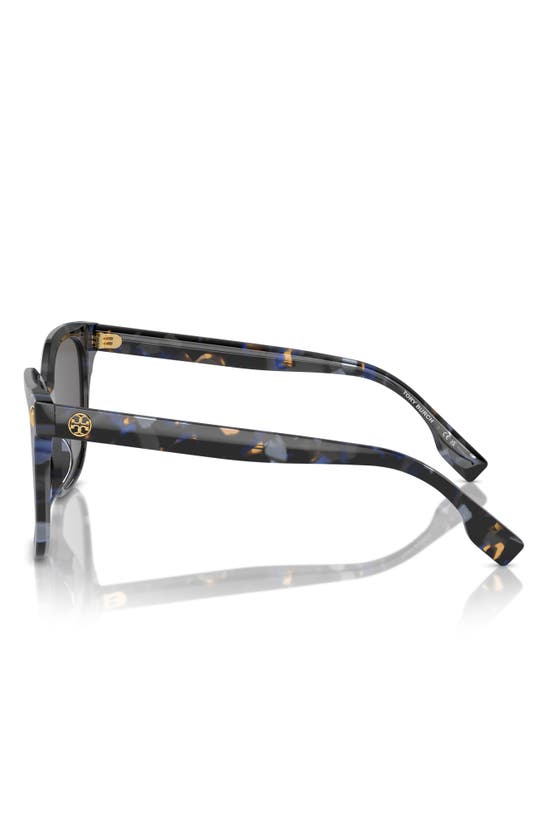 Tory Burch Woman Sunglass Ty7203u In Dark Grey/ Blue Tort
