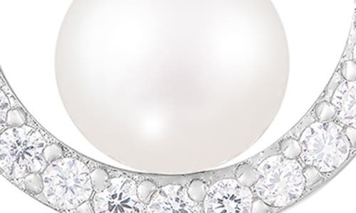 Splendid Pearls Freshwater Pearl Stud Earrings In White