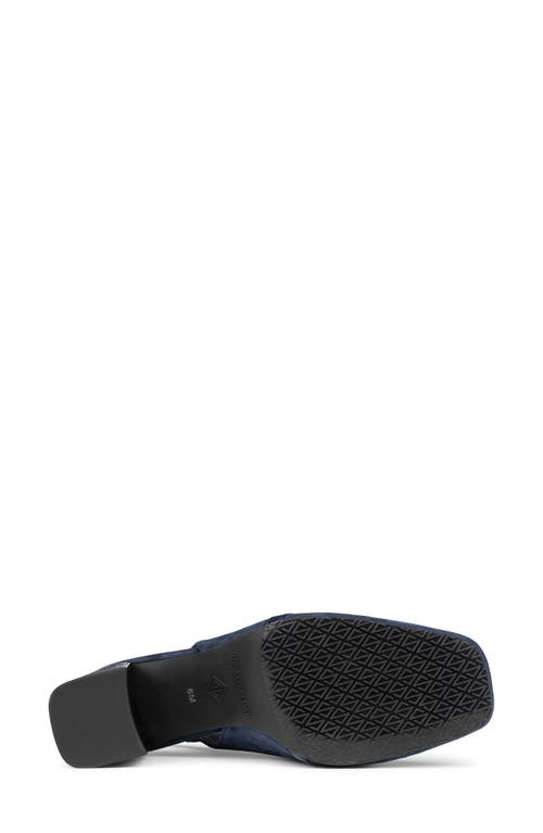 Donald Pliner Slingback Bit Loafer Pump In Navy