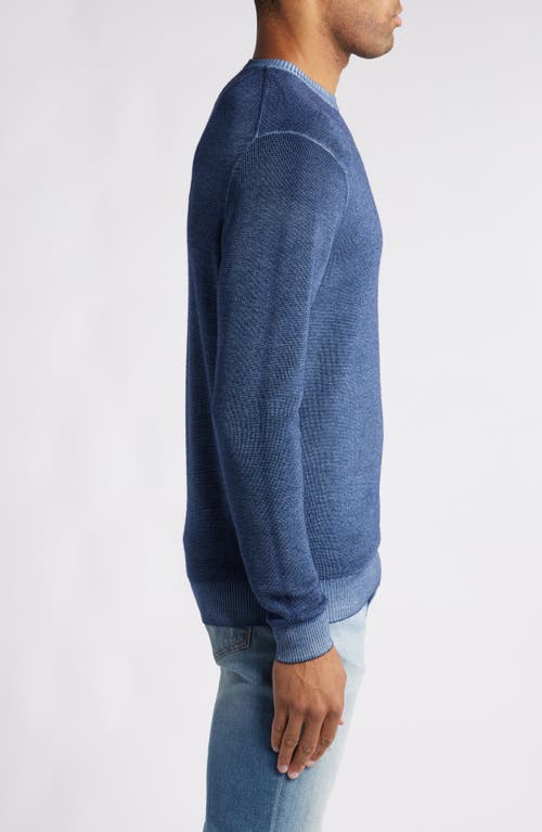 Shop Johnnie-o Burgess Merino Wool Sweater In Bombay