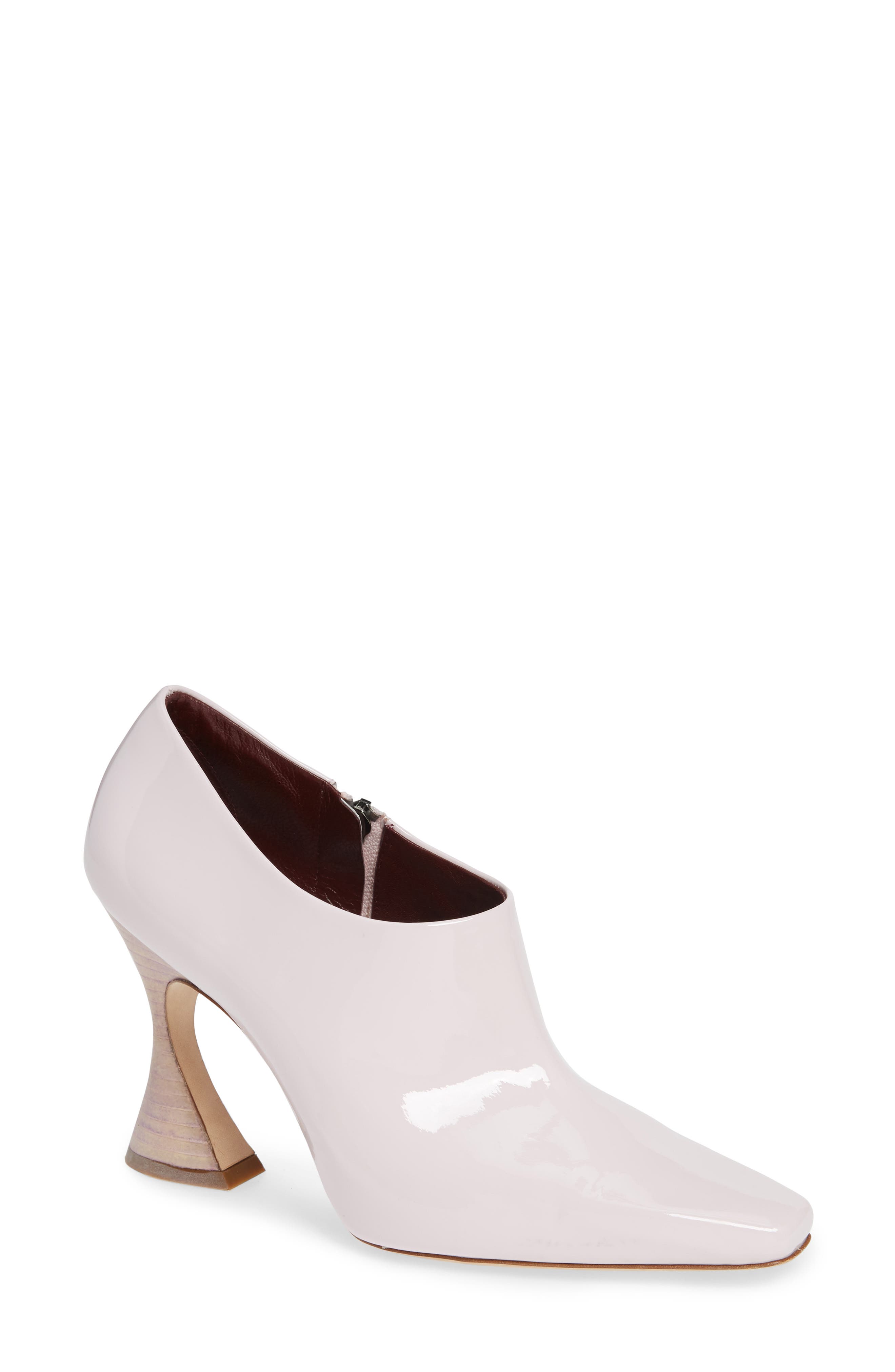 Sies Marjan Drea Asymmetrical Bootie, Pink
