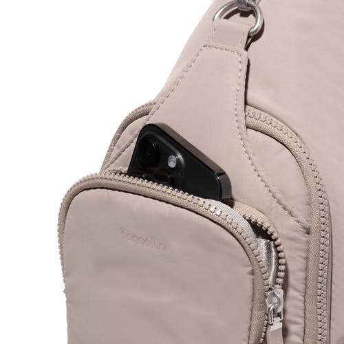 Baggallini Central Park Sling Bag In Moonrock Puff