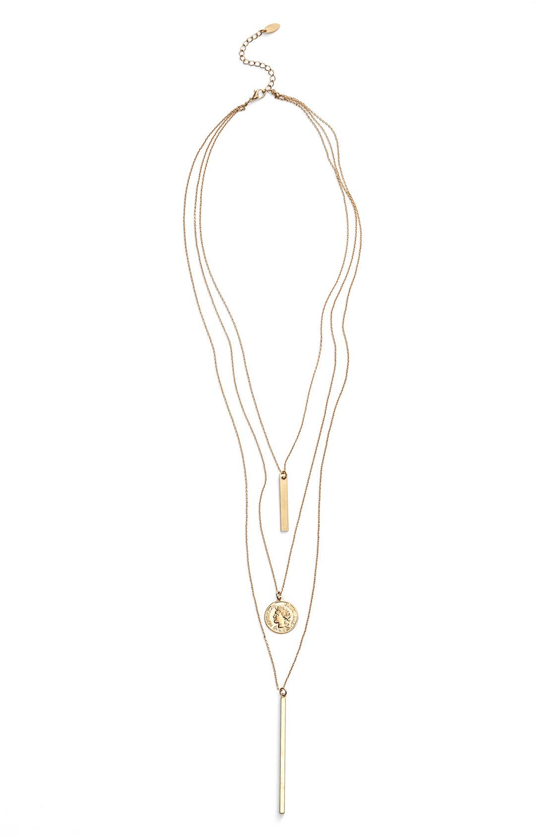 BP. Layered Pendant Necklace Nordstrom