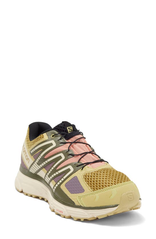 Salomon X-mission 4 Sneaker In Leek Green/ Blooming Dahlia