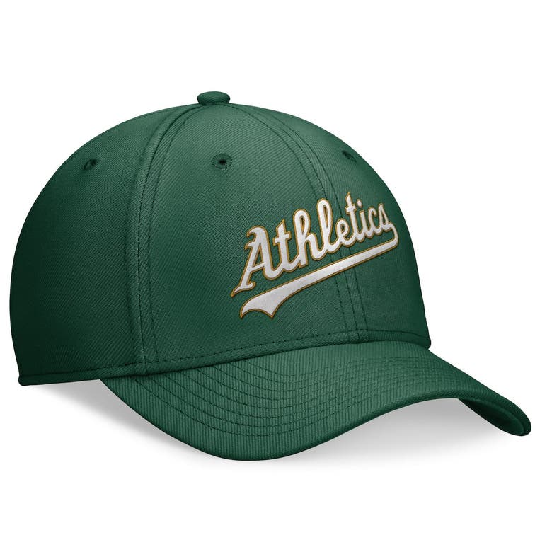 Shop Nike Green Oakland Athletics Evergreen Performance Flex Hat