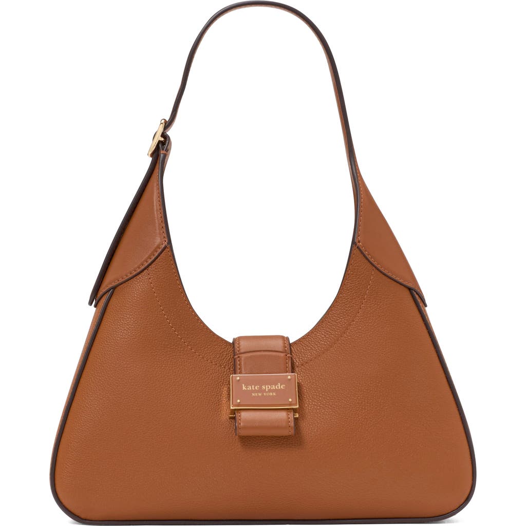 Kate Spade Nouveau Small Cavern Clay Leather Shoulder Bag In Cavern Clay