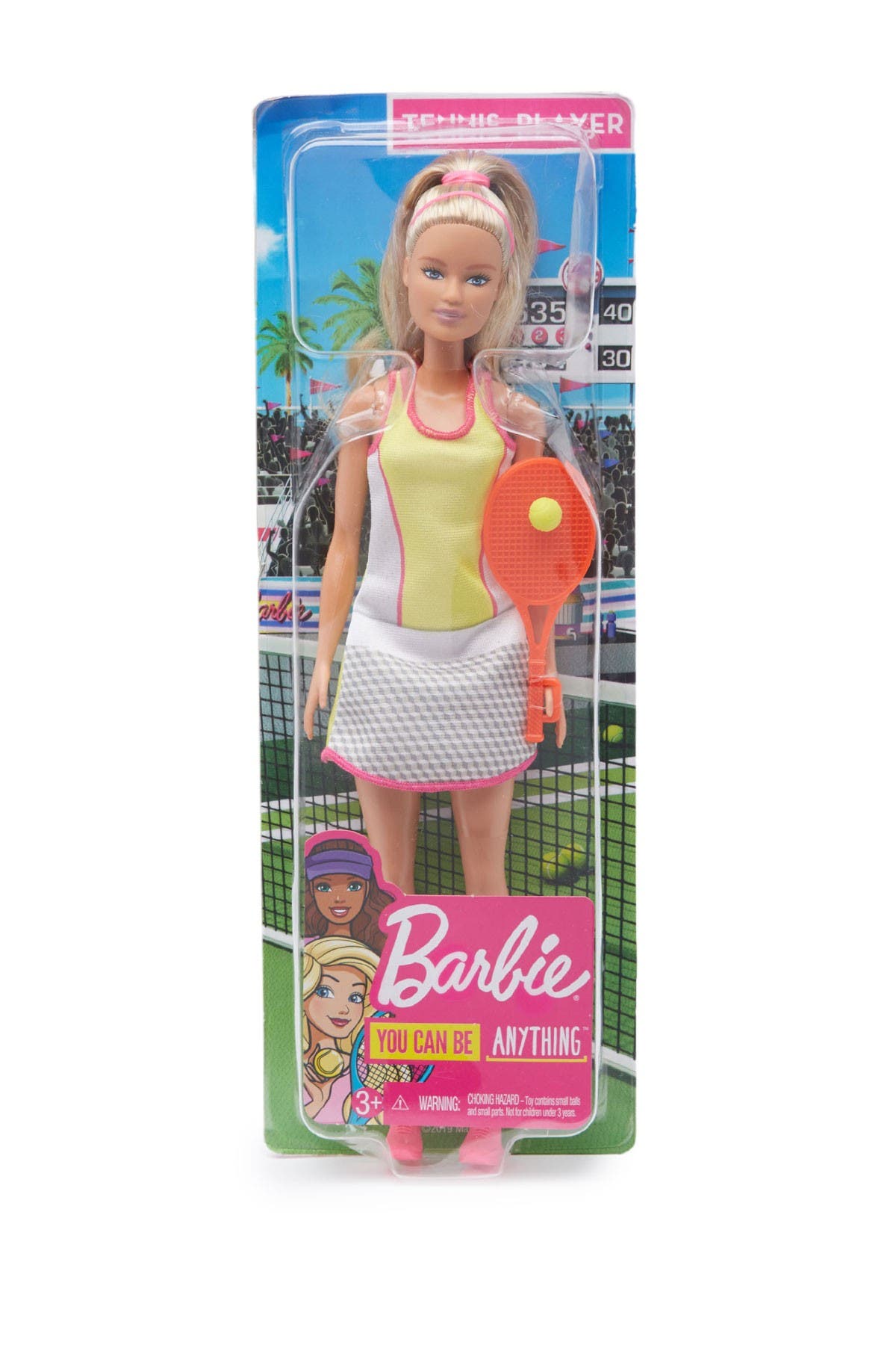 Barbie I Can Be Career Tennis Player Doll Outfit Dress Shoes Racquet Ball NEW