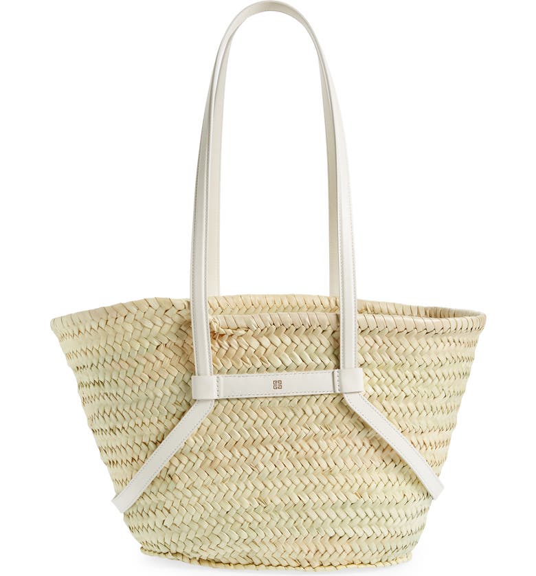 Givenchy Small Voyou Straw Basket Shoulder Bag | Nordstrom