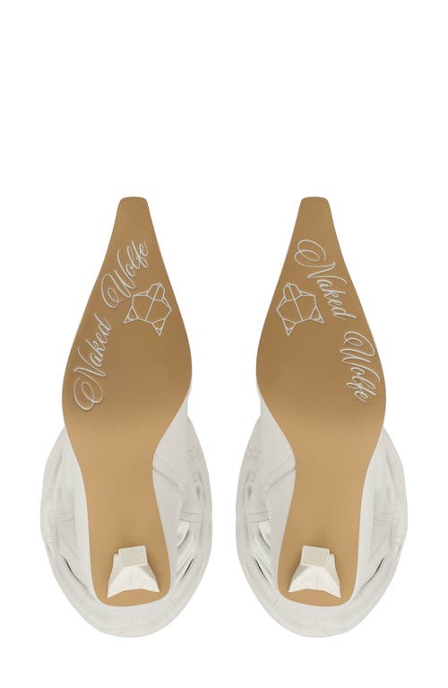 Naked Wolfe Vern Nappa Cow Leather White In White-nappa Cow Leather
