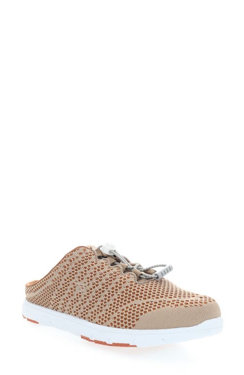 Propét Travelwalker Slip-on Sneaker In Taupe/sienna