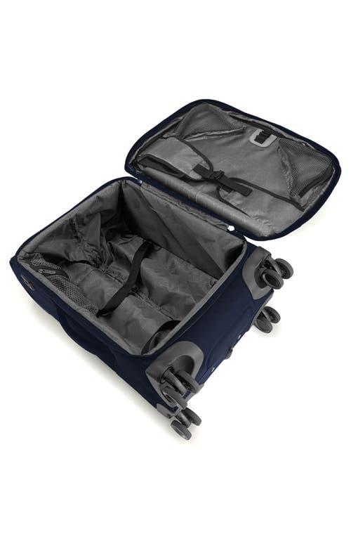 Shop Traveler's Choice Travelers Choice Caymen 22-inch Spinner Carry-on In Navy