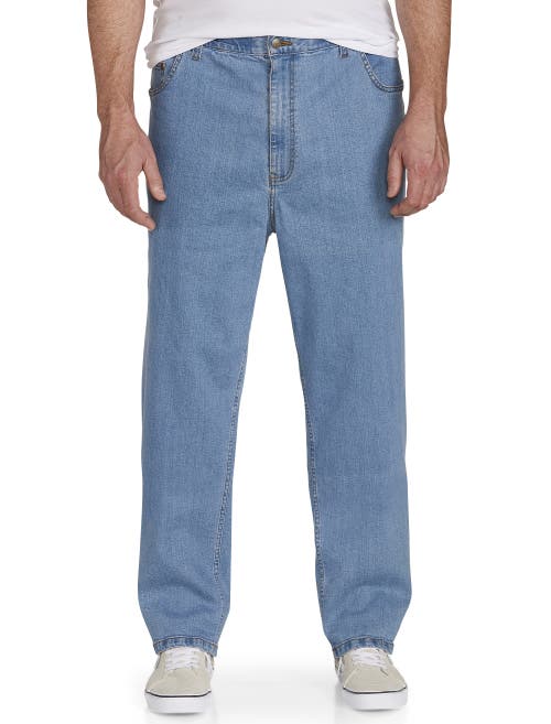 Harbor Bay Continuous Comfort Stretch Jeans In Light Stonewash