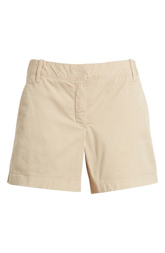 Shop Caslon Twill Shorts In Tan Oxford